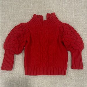 Janie and Jack 12-18 months girls sweater Christmas holiday Valentine’s